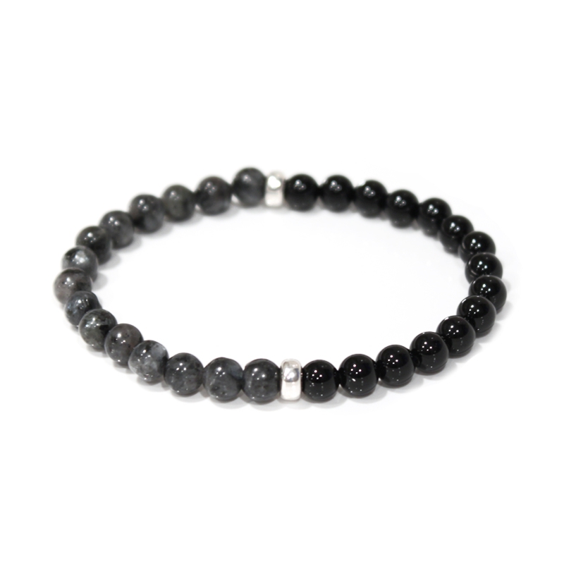 Black Moonstone Bracelet For New Beginnings & Intuition