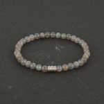 Limited Edition - Adventure for men Labradorite and Sterling Silver Bracelet mini