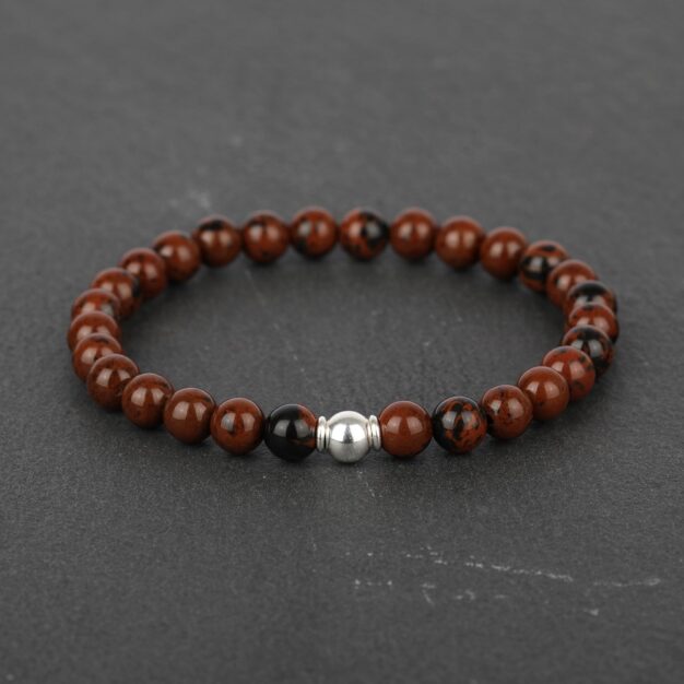 Adventure for Men - Mahogany Obsidian & Sterling Silver