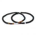 Black Onyx, Turquoise & Carnelian Bracelet Gift Set