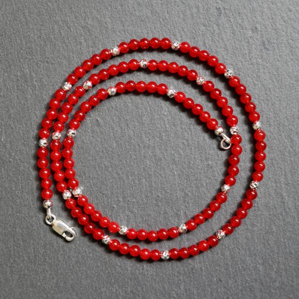 Megberry-Red-Jade-Beaded-Necklace