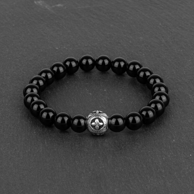 Limited Edition Black Onyx & Sterling Silver Bracelet