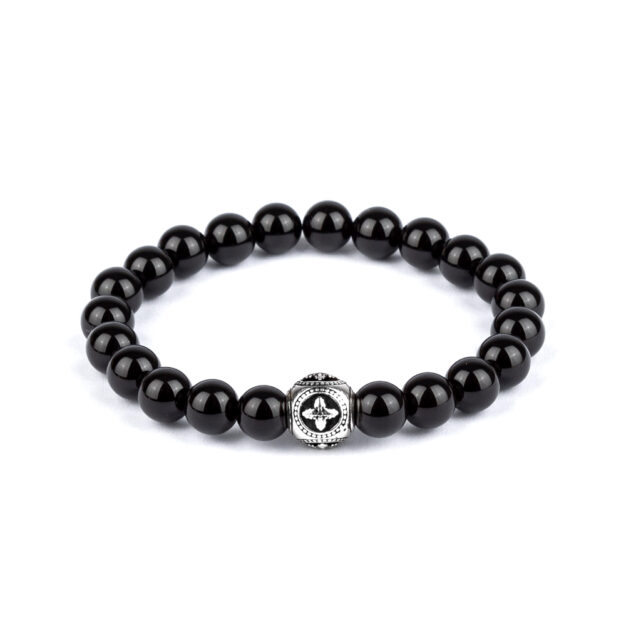 Limited Edition Black Onyx & Sterling Silver Bracelet