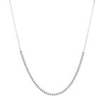 Megberry Dainty Beaded Chain Necklace