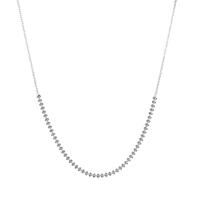 Megberry Dainty Beaded Chain Necklace